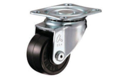 HAMMER CASTER 錘牌 鏈球腳輪 40S-RD 50-BAR01-鏈球S型自由橡膠車50mm