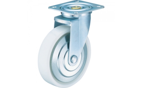 HAMMER CASTER 錘牌 腳輪40YS-NRB 100-BAR01-鏈球特殊鋼熱處理金具自由尼龍B車100mm