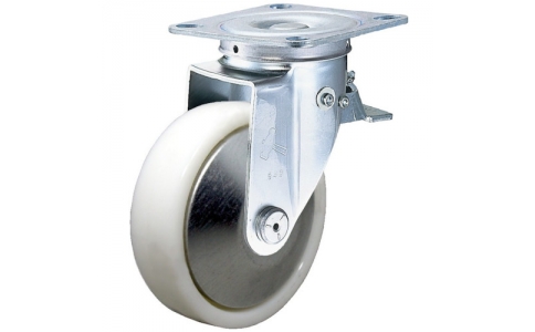 HAMMER CASTER 錘牌 腳輪 420F0SNRB 100-鏈球方向限制尼龍B車