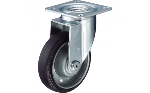 HAMMER CASTER 錘牌 420 JR UBB150-BAR01-鏈球J系列固定聚氨酯車B裝150mm