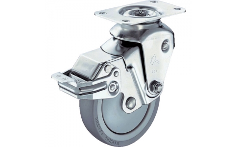 HAMMER CASTER 錘牌  935 BBE-BLB 100-20-BAR01-鏈球墊腳輪自由SP付聚氨酯車(chē)線徑2.0mm