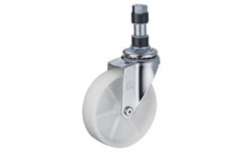 HAMMER CASTER 錘牌 腳輪 402EXN65-鏈球管子插入尼龍車