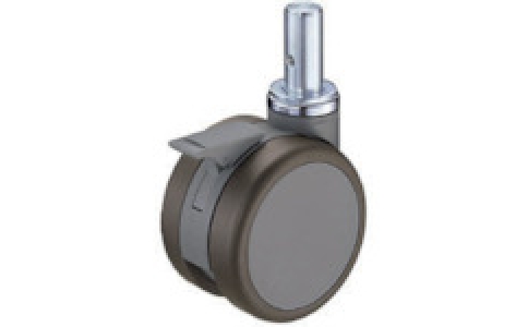 HAMMER CASTER 錘牌 腳輪706 KFA1100-鏈球插入BOSS SP雙輪U車灰色