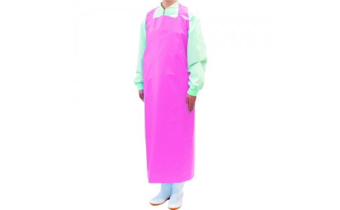 KAWANISHI 川西工業(yè) 4449P-L 防護(hù)取景器輕量聚氨酯圍裙粉色L尺寸