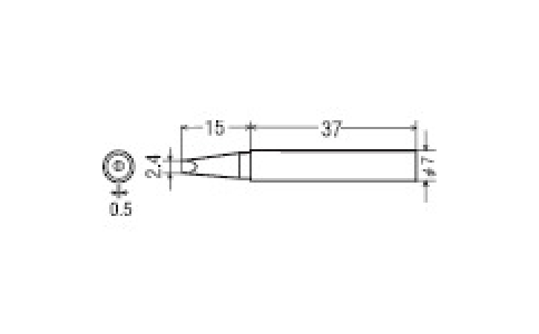 GOOT 大洋電機 PX-2RT-2.44D-替換后先2.4D型（1根=1PK）