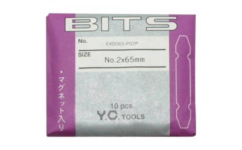 KOKEN 山下 E4D150-P03P-Corken雙頭比特（紙袋入）全長150mm No.310個(gè)入