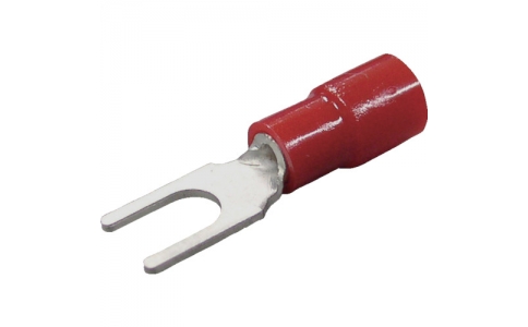 NICHIFU 日富 MEX-1.25Y-3S-RED-日本環(huán)境友好型絕緣涂覆Y型端子Y型（100個入）起線0.3～1.65