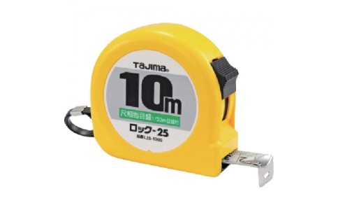 TAJIMA 田島 L2510SB搖滾-25m尺相當(dāng)刻度布