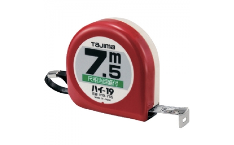 TAJIMA 田島 H19-75S高-197.5m-尺相當(dāng)刻度付-布里斯特