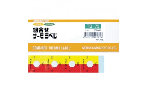 日油技研 NICHIGI TB-70-日油技研組合熱標(biāo)簽室外對(duì)應(yīng)型不可逆 可逆性70度