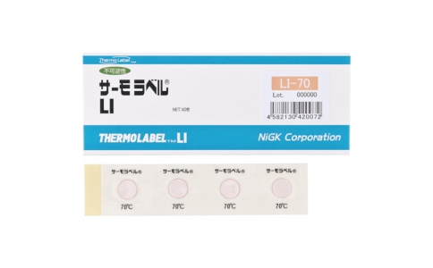 日油技研 NICHIGI SLI-80-日油技研熱標(biāo)簽1點(diǎn)表示室外對(duì)應(yīng)型不可逆性80度