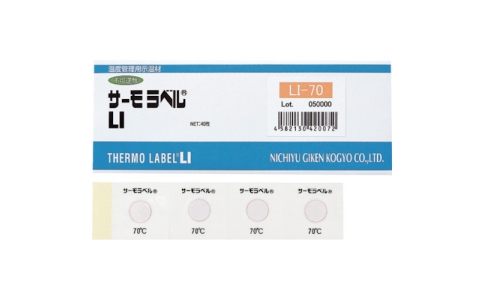 日油技研 NICHIGI Li-40-日油技研熱標(biāo)簽1點(diǎn)表示室外對(duì)應(yīng)型不可逆性40度