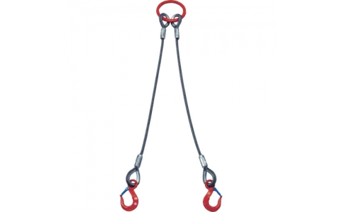 TAIYO 大洋制器 2WRS-2 TX1.5-大洋2根吊帶線2t用×１．５ｍ