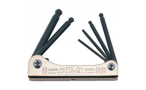 MITOLOY 水戶工機(jī) HW100MB-米特羅伊折疊聚苯乙烯成套球點(diǎn)毫米6本組