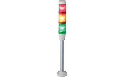 SCHNEIDER 施耐德  XVMB 2RAGHSB-紅黃綠φ45層疊式LED顯示燈（帶安裝臺的桿）