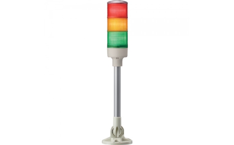 SCHNEIDER 施耐德  XVGB3M-RYG 紅黃綠φ60層疊式LED顯示燈可倒式安裝臺 桿