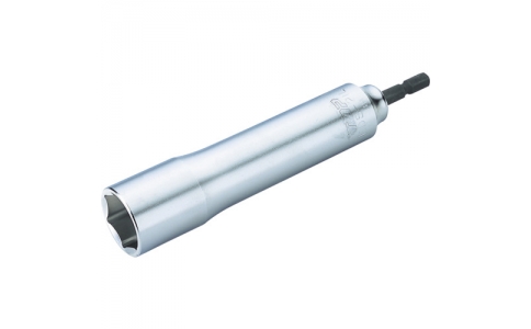 日本超越 TOP EDS-12LH-12LH-10電動鉆頭用插口長型（帶衣架）12mm