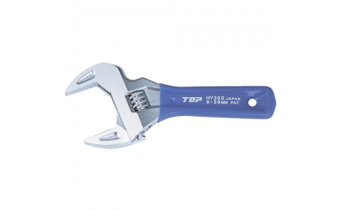 日本超越 TOP HY-49S 薄型輕量廣角蒙奇扳手短環(huán)保開(kāi)口尺寸12～49