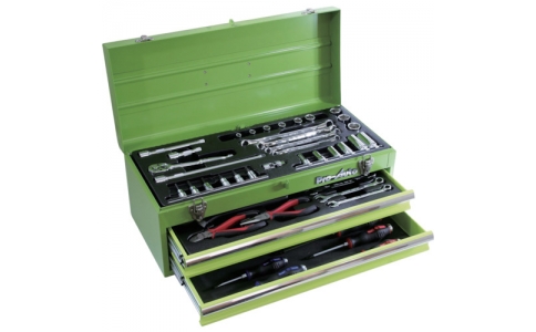 PRO-AUTO 末影工具 TTT-4803LG 3-8DR.48 PC工具套裝綠色