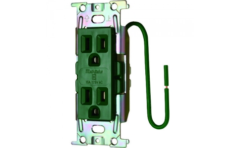Meikosha 明工社 ML1282T3M-明工ML醫(yī)用接地埋入darbu插座C型綠