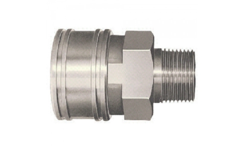 NITTO-KOHKI 日東工器 8TSM TSP耦合器鋼鐵制丁腈橡膠SG（NBR）（螺絲安裝用插座）對方Rc1