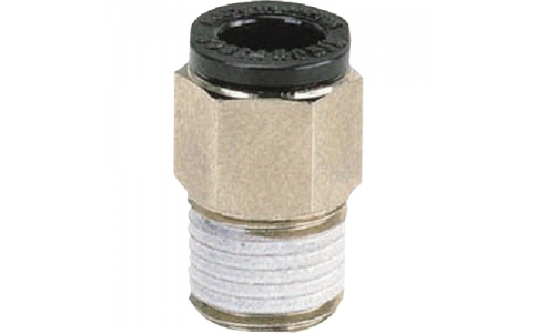 日本 PISCO PC4-M50 軟管適合直線外徑4mm連接口徑M5×０．８