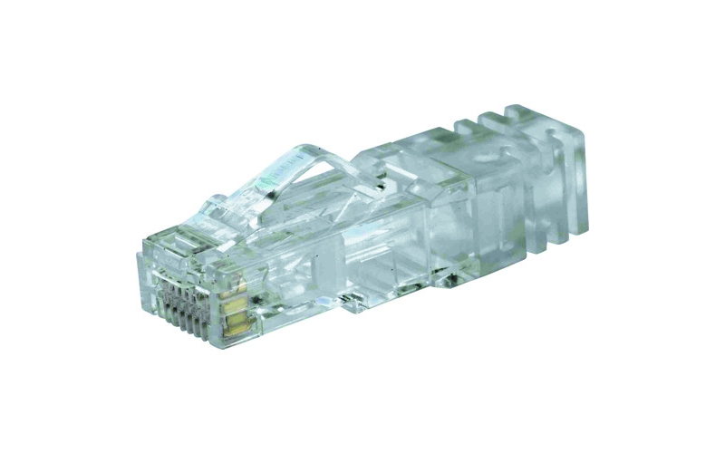 PANDUIT 泛達(dá) SP6X88SD-C雙絞線類別6A細(xì)徑電纜用模塊插頭AWG26單線?雙絞線100個(gè)裝SP6X88SD-C