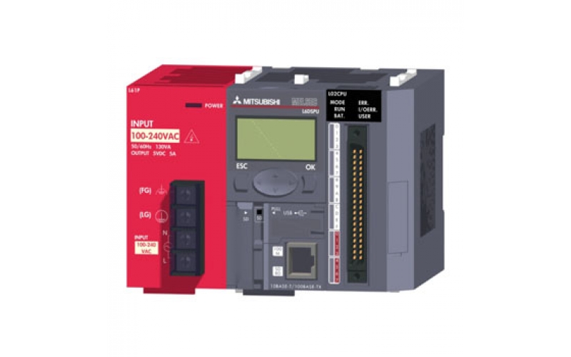 日本三菱 mitsubishi  L02CPU-SET L02CPU-SET-CM  CPU L02CPU-SET  L02CPU L61P L6DSPU的組合體