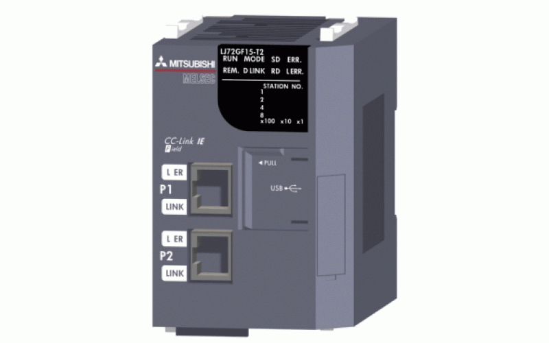 日本三菱 mitsubishi  LJ72GF15-T2-CM  PLC CC-Link IEField模塊LJ72GF15-T2