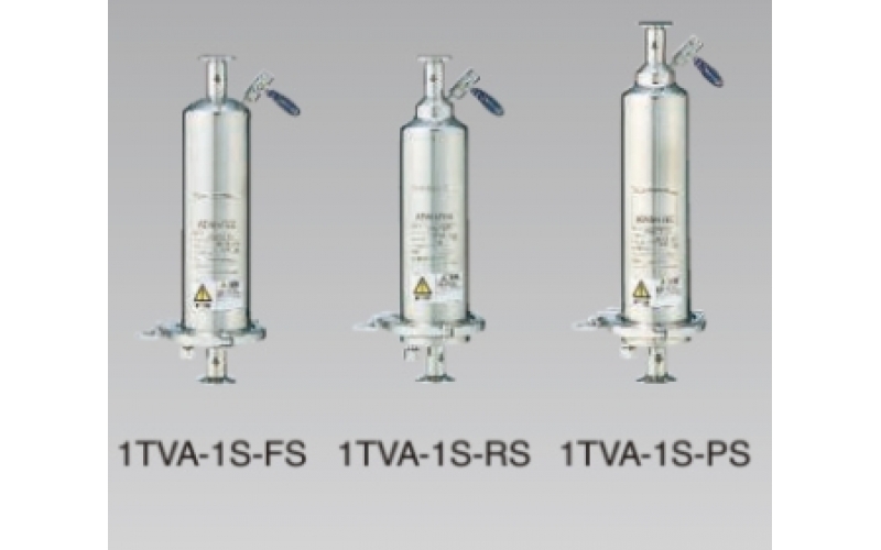 日本 ADVANTEC 不銹鋼外殼 1 TVA型  1TVA-1S-FS/ 1TVA-2S-FS/1TVA-3S-FS  可用作通氣過濾器用殼體