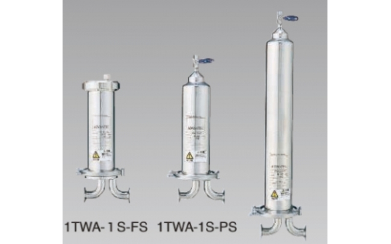 日本 ADVANTEC 不銹鋼外殼1TWA類型  1TWA-1S-FS/1TWA-2S-FS /1TWA-3S-FS  機(jī)身和頂部采用31/2S圓螺母密封